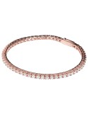 Bronzallure Bracelet - Altissima Tennis Rose Gold with White Cubic Zirconia - Large - 0
