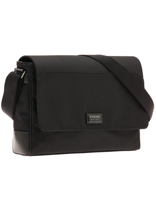 Pineider Crossbody Bag - Crossbody Bag - Nylon -Leather-PDNL009056