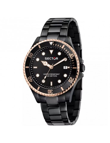 Sector Man's Watch - 230 Launch 2° 43mm Multifunction Black - 0