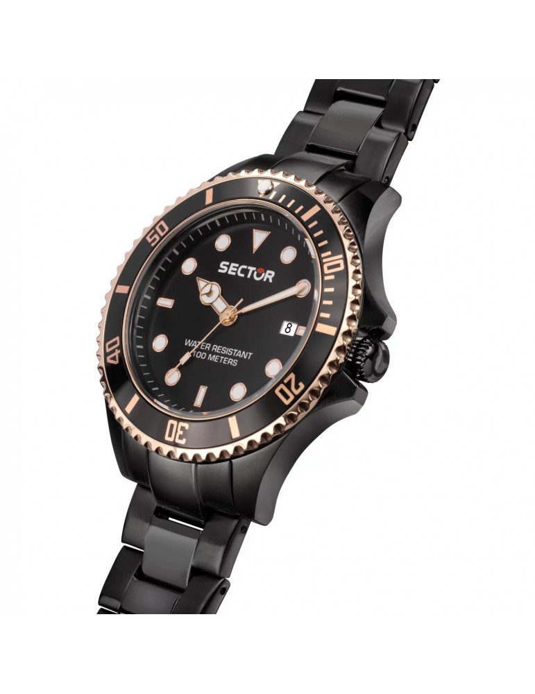 Sector Man's Watch - 230 Launch 2° 43mm Multifunction Black - 0