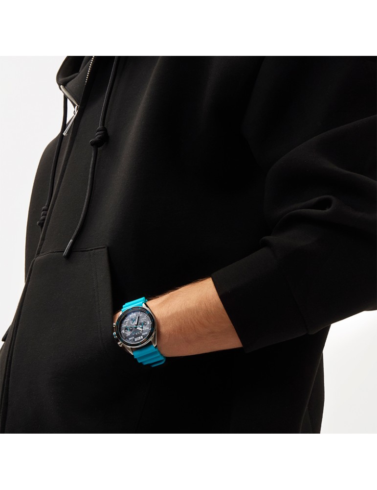 Orologio Breil Tribe - Score - Cronografo - Azzurro - 43mm-Nero-EW0756