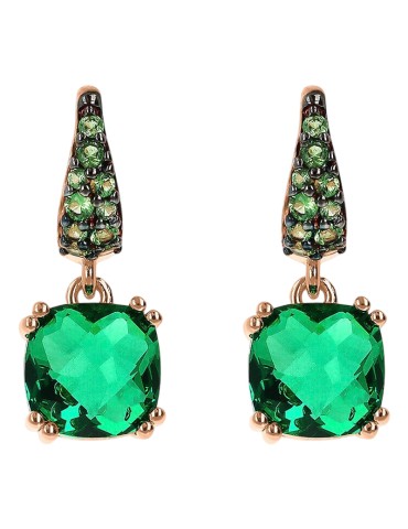 Orecchini Bronzallure - Prisma Gem Verde Scuro - WSBZ02182.EM
