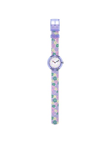 Orologio Flik Flak -Artsy Flower Fields-Viola-32mm-Fiorellini-ZFBNP240 2