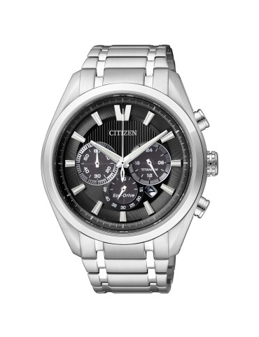Citizen Watch - Super Titanium Eco-Drive Chronograph 43mm Black - 0