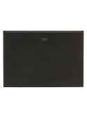 Pineider Computer Holder - Black Tumbled Calfskin - PTS743056