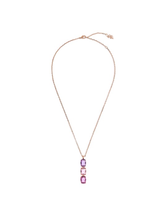 Bronzallure Necklace - Precious - Prisma Gem Purple -WSBZ02291. AME-KU