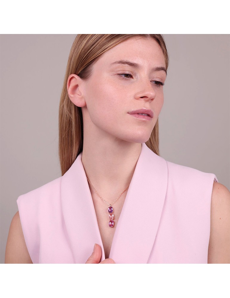 Collana Bronzallure - Preziosa - Prisma Gem Viola - WSBZ02291.AME-KU