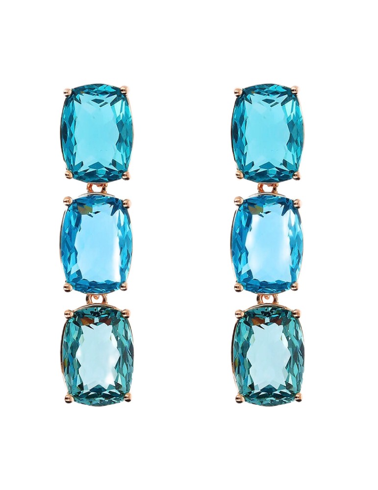 Bronzallure-Precious-Prisma Gem Teal Earrings-WSBZ02292.PAR-BL