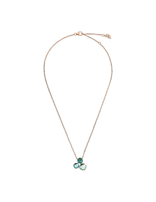Collana Bronzallure-Pendente Trilogy-Prisma Gem Verdi-WSBZ02319.GA-PA