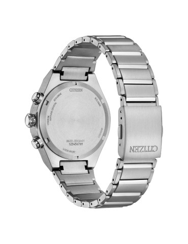 Citizen Watch - Zenshin Senkei Chrono Super Titanium Eco-Drive 41mm White Black - 0 2