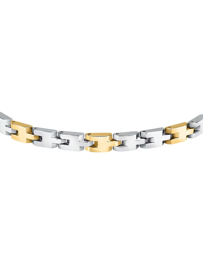 Sector Bracelet - Basic - 316L Steel - Gold Links - SZS117