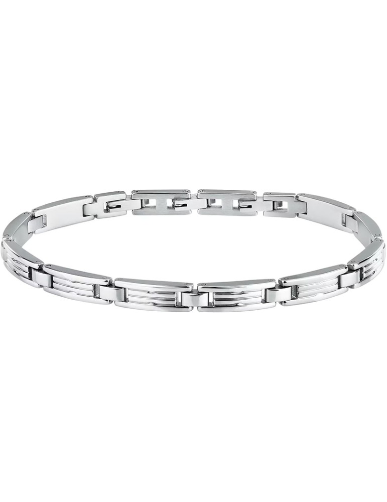 Sector Bracelet - Basic - Semi-rigid - 316L Steel Links -SZS122