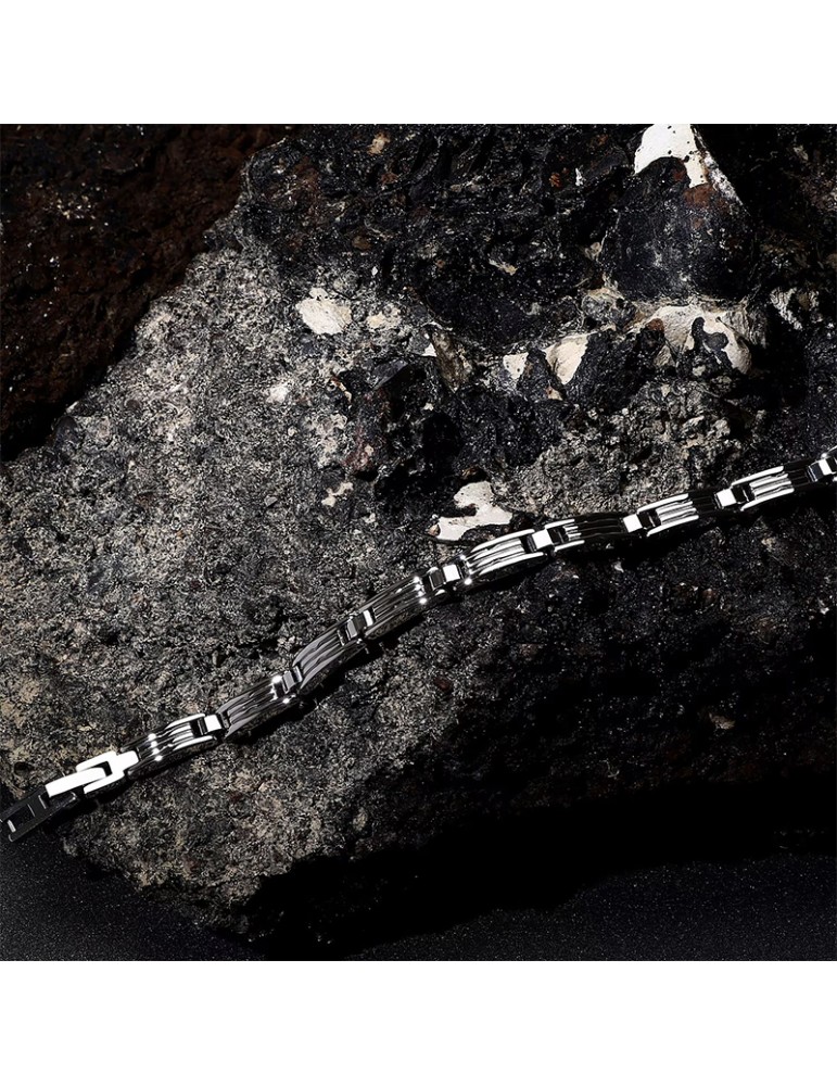 Bracciale Sector - Basic - Semirigido - Maglie in Acciaio 316L -SZS122
