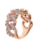 Anello Bronzallure - a Fascia - Catena-Cubic Zirconia-WSBZ02329.WHI-CZ