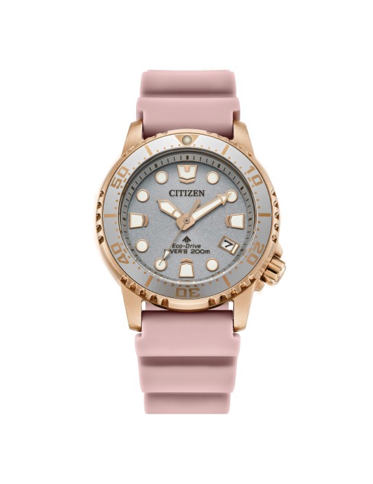 Orologio Citizen - Diver's Eco Drive 200 mt 37mm Rosa Antracite - EO2023-00A