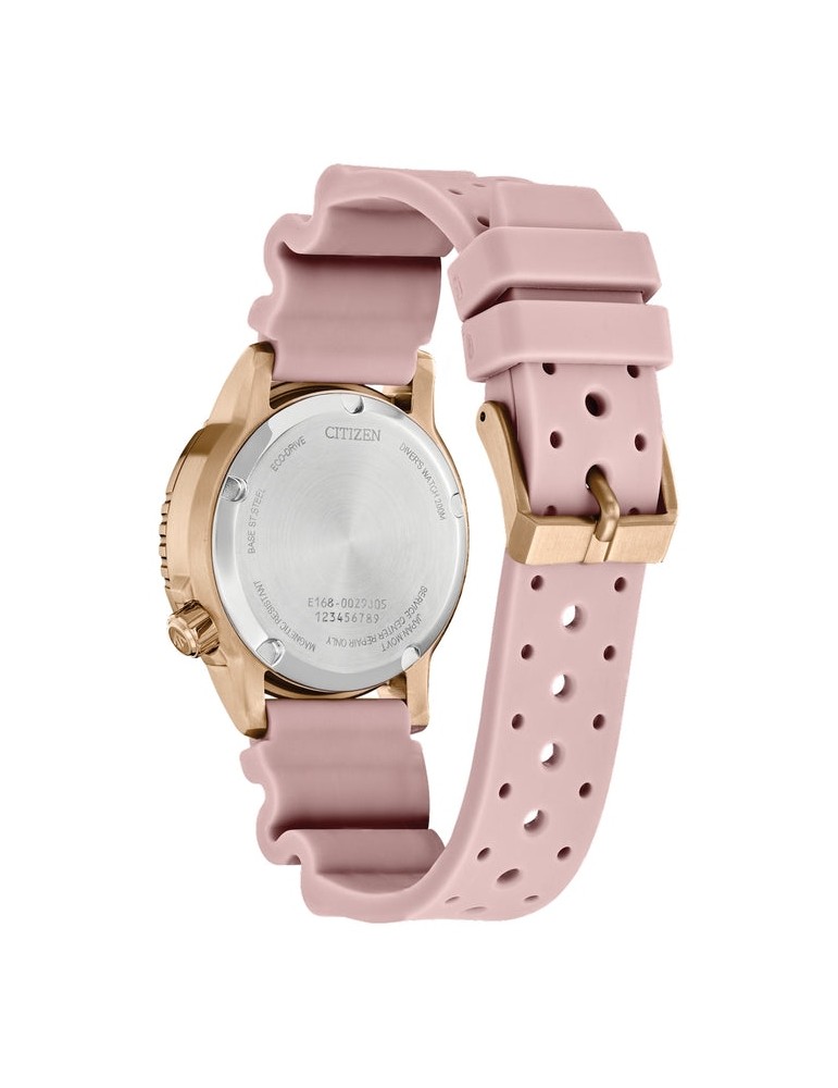 Orologio Citizen - Diver's Eco Drive 200 mt 37mm Rosa Antracite - EO2023-00A