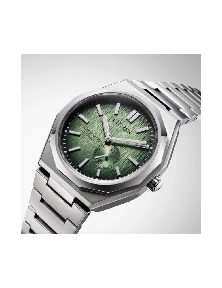 Citizen Watch - Zenshin 60 Mechanical Automatic 40mm Green - 0