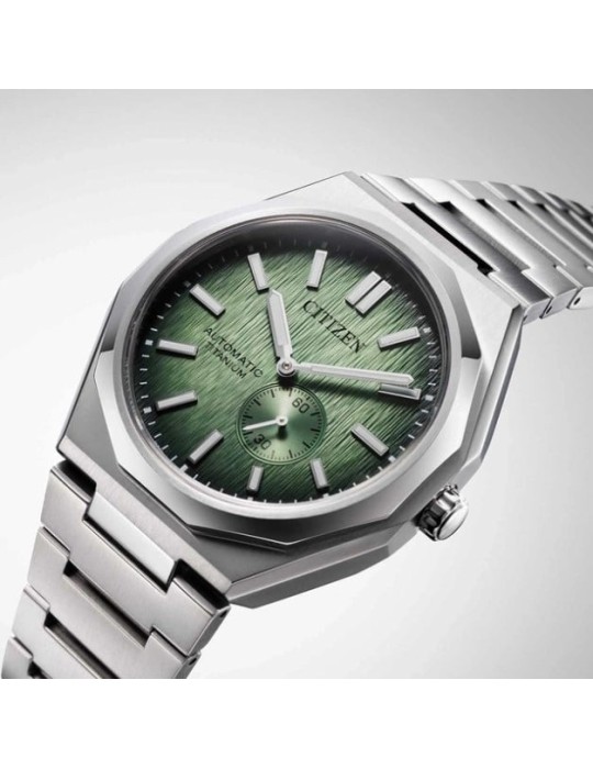 Citizen Watch - Zenshin 60 Mechanical Automatic 40mm Green - 0