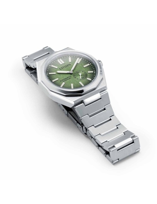 Orologio Citizen - Zenshin 60 Meccanico Automatico 40mm Verde - NK5020-58X