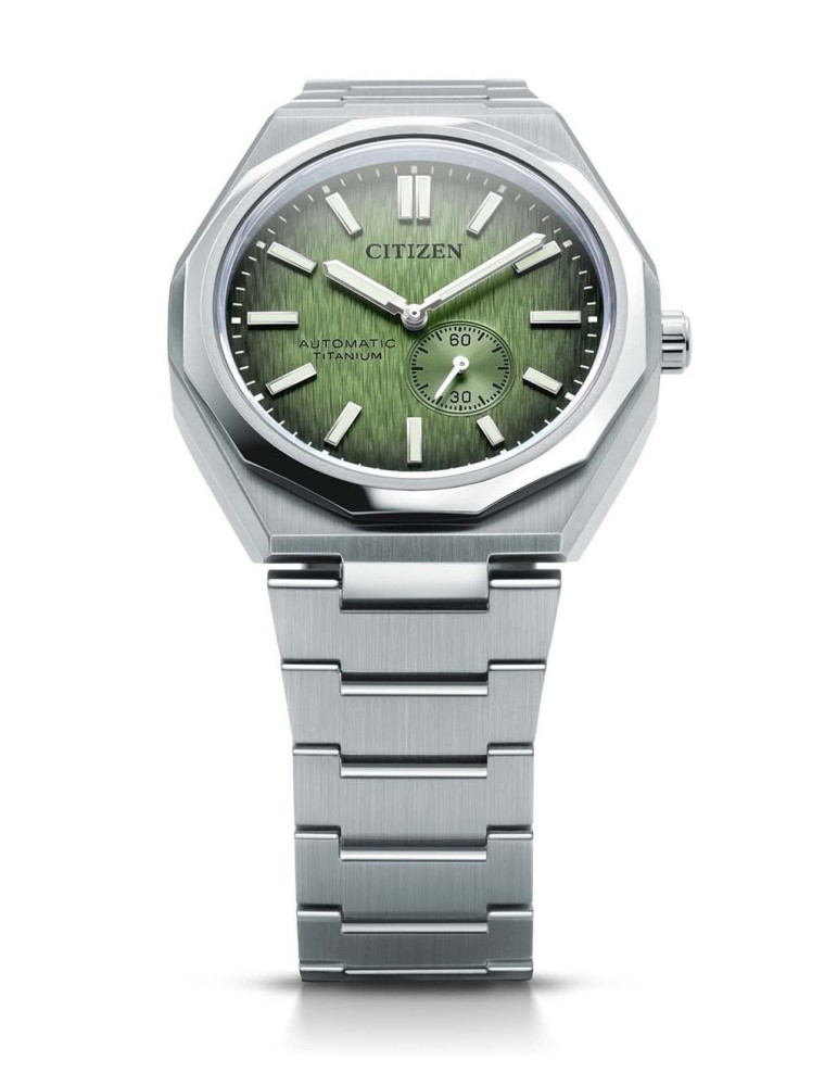 Citizen Watch - Zenshin 60 Mechanical Automatic 40mm Green - 0