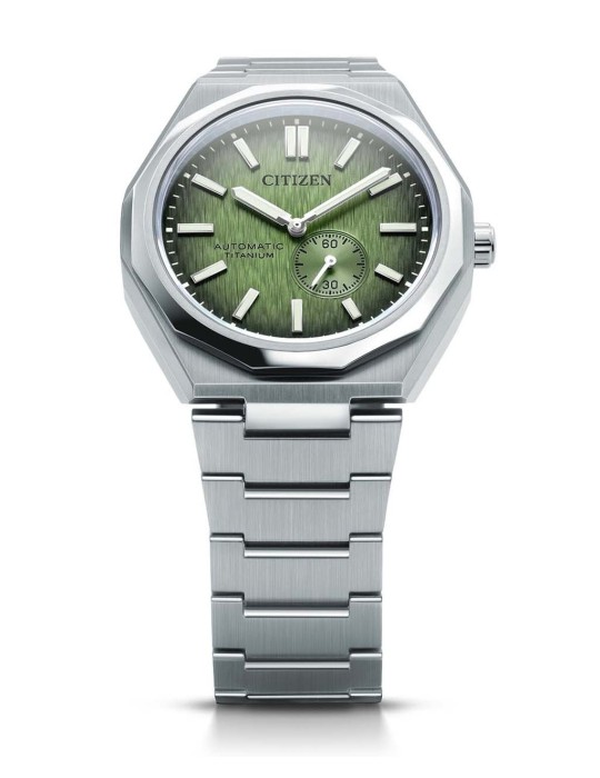 Orologio Citizen - Zenshin 60 Meccanico Automatico 40mm Verde - NK5020-58X