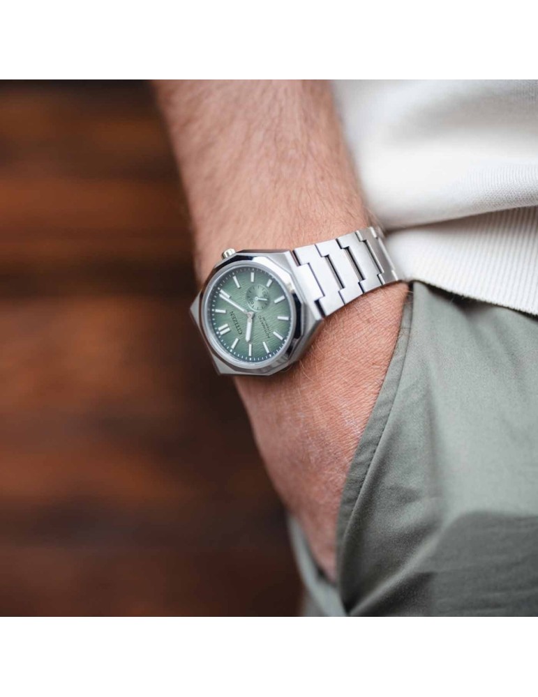 Orologio Citizen - Zenshin 60 Meccanico Automatico 40mm Verde - NK5020-58X