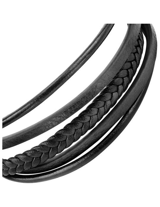 Bracciale Sector - Bandy - Multifilo - Cordini in Pelle - SZV78