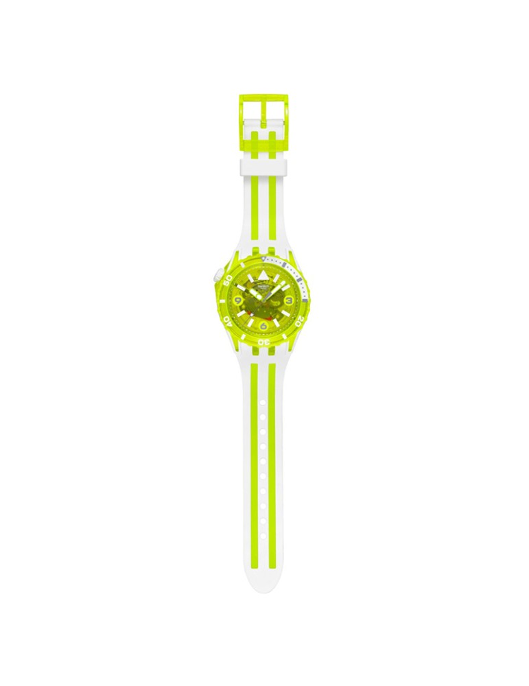 Swatch Watch - Scubaqua - Egg Yolk -44mm - Yellow & White - SSCU09J100