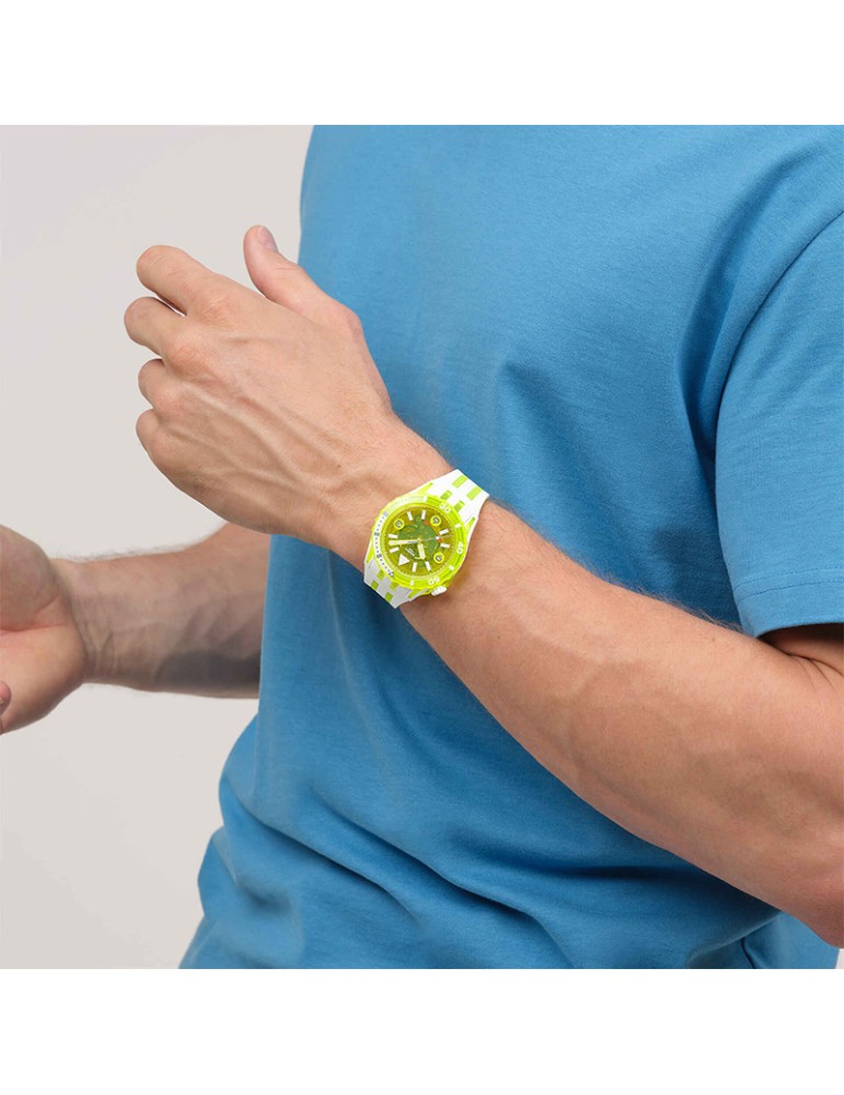 Swatch Watch - Scubaqua - Egg Yolk -44mm - Yellow & White - SSCU09J100