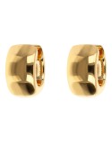 Bronzallure Earrings - Purity - Hoop-Gold -Polished-WSBZ02336Y.YG