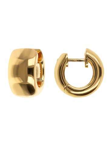 Bronzallure Earrings - Purity - Hoop-Gold -Polished-WSBZ02336Y.YG 2
