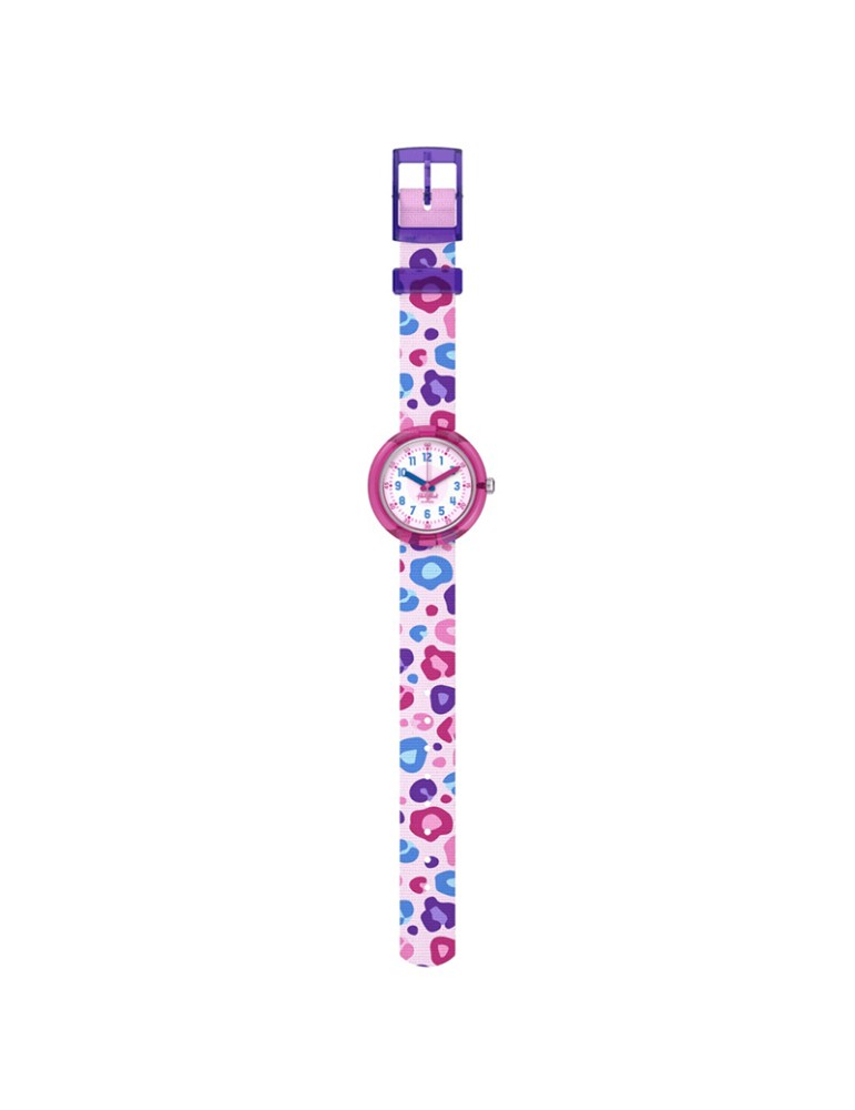 Orologio Flik Flak - Time To Roar - 32mm - Rosa Maculato - ZFPNP166