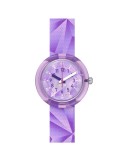 Flik Flak Watch - Purple Prism - 32mm - Abstract Purple - ZFPNP167