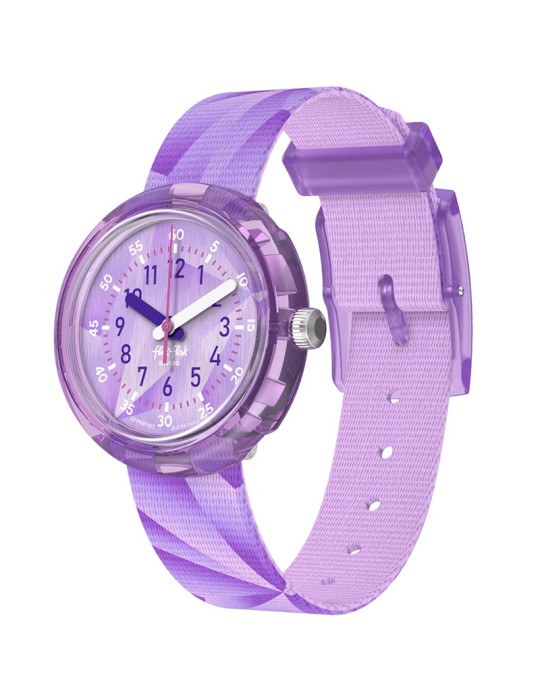 Flik Flak Watch - Purple Prism - 32mm - Abstract Purple - ZFPNP167
