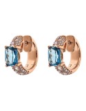 Orecchini Bronzallure - Pietra Blu - Cubic Zirconia - WSBZ02344.BLU-CZ
