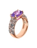 Anello Bronzallure-Prisma Gem Viola-Cubic Zirconia-WSBZ02366.AME-CZ-14