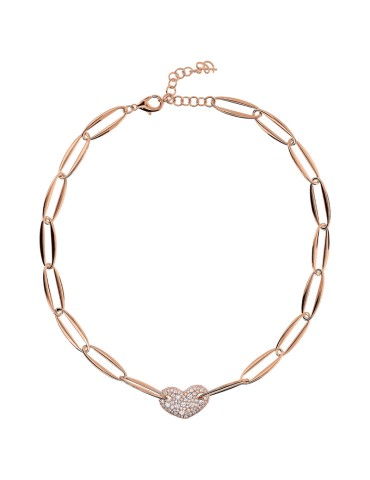 Girocollo Bronzallure - Maglie Marquise -Pendente a Cuore-WSBZ02374.WR 2