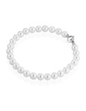 Bracciale Coscia - Perle Freshwater 5,5-6mm e Chiusura in Oro Bianco 18 Carati - LBBRFW60.227