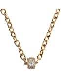 Collana Bronzallure-Catena Rolò-Rondella-Cubic Zirconia-WSBZ02377Y.WHITE