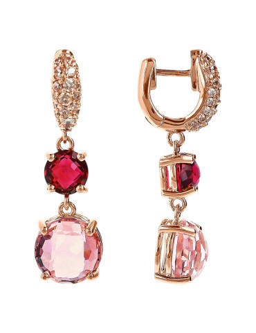 Orecchini Bronzallure - Preziosa-Pendenti-Prisma Gem Rosa-WSBZ02392.RM 2