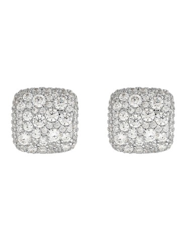Bronzallure Earrings - Square - Pave - Cubic Zirconia -WSBZ02470.WR 2