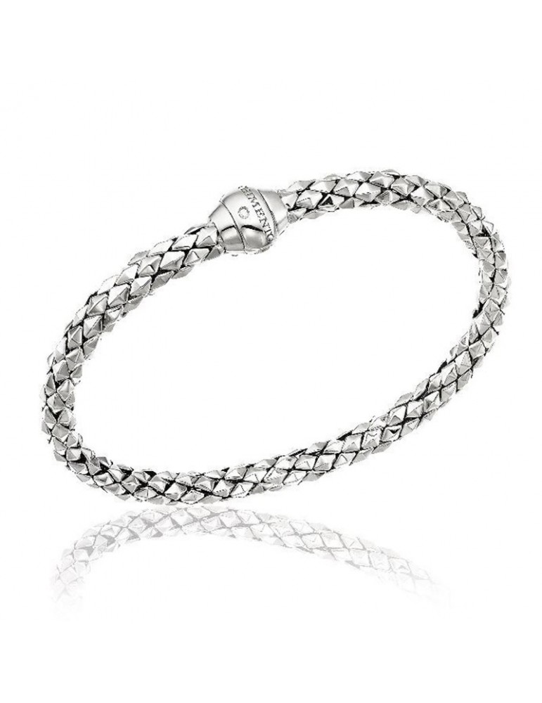 BRACCIALE STRETCH CLASSIC ORO BIANCO CHIMENTO - 0