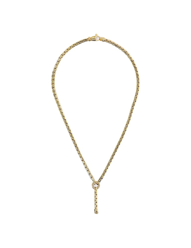 Collana Bronzallure - Altissima-Maglia Veneziana-Zirconi-WSBZ02397Y.YG