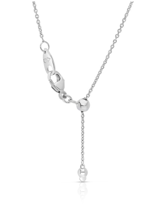 Collana Giorgio Visconti - Oro Bianco 18 carati - Zaffiro  - GBX37196Z