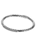 Bronzallure Bracelet - Venetian Mesh - Cubic Zirconia-WSBZ02400W.W