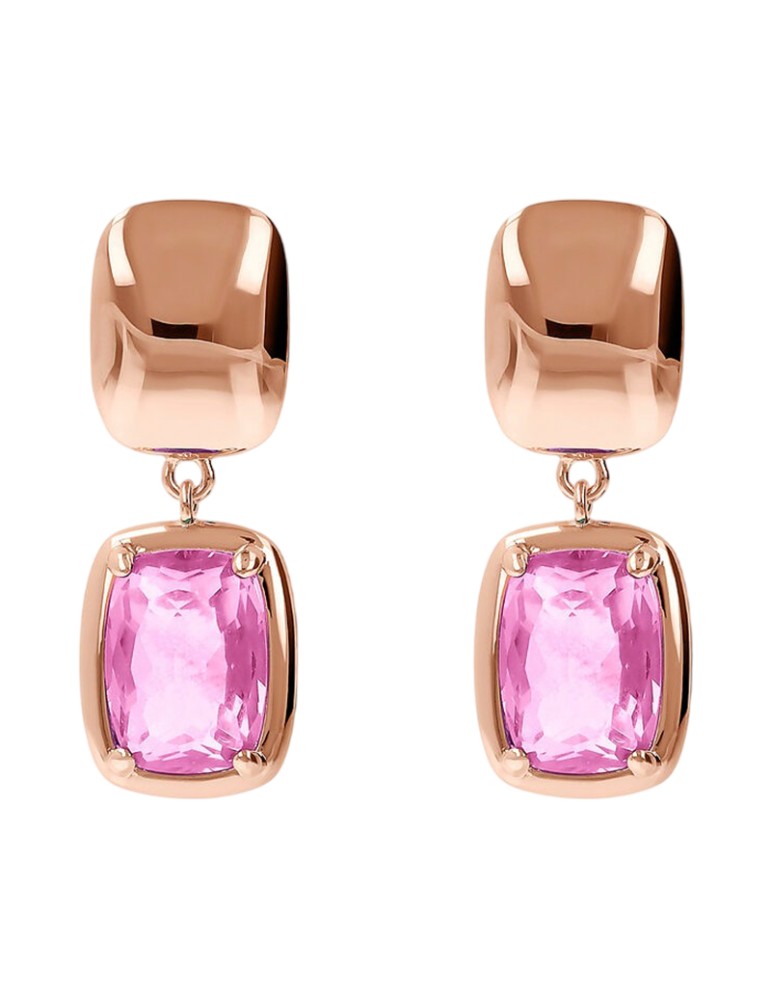 Orecchini Bronzallure - Pepite Lucide - Prisma Gem Rosa - WSBZ02437.KU