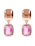 Orecchini Bronzallure - Pepite Lucide - Prisma Gem Rosa - WSBZ02437.KU