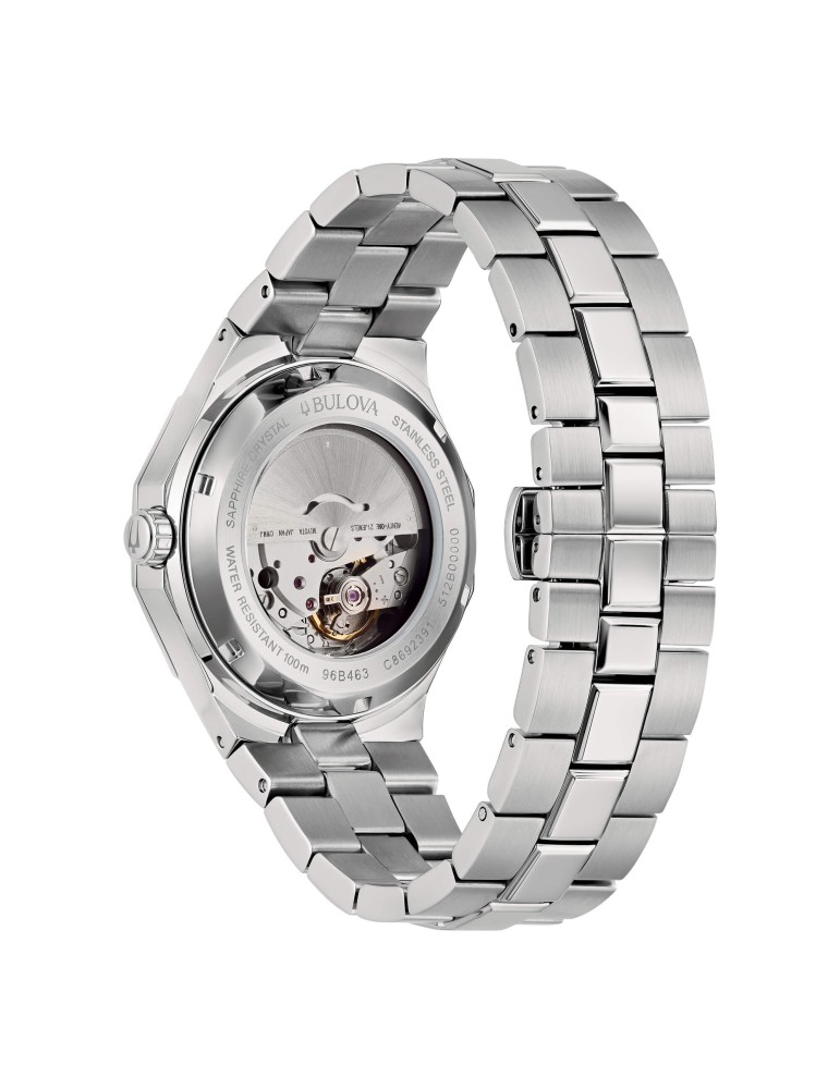 Bulova Watch - Octagon Mechanical Automatic 40mm Blue Rose - 0