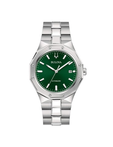 Bulova Watch - Octagon Mechanical Automatic 40mm Green - 0