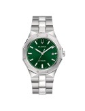 Bulova Watch - Octagon Mechanical Automatic 40mm Green - 0